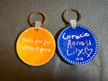 Wooden keychain