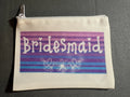 6.5 in X 4.5 in zipper pouch